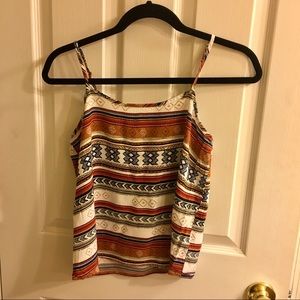 Patterned tank top